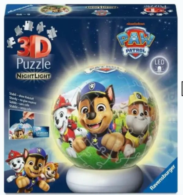 3D NIGHTLIGHT PAW PATROL (ΤΣΕΧΙΑ)
