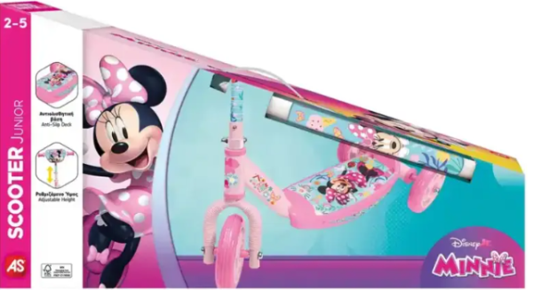SCOOTER MINNIE ΜΕ ΛΑΜΠΑΔΑ (ΚΙΝΑ)