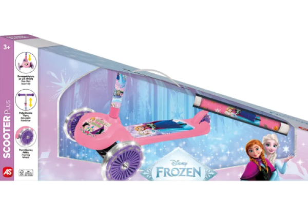 SCOOTER PLUS FROZEN ΜΕ ΦΩΤΙΖΟΜΕΝΕΣ ΡΟΔΕΣ ΛΑΜΠΑΔΑ (ΚΙΝΑ)