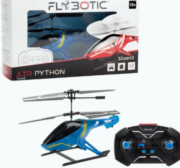 ΤΗΛ/ΝΟ ΕΛΙΚΟΠΤΕΡΟ FLYBOTIC AIR PYTHON ΜΠΛΕ (KINA)