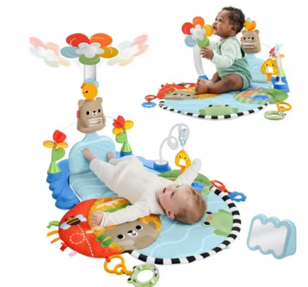 F.PRICE ΓΥΜΝΑΣΤΗΡΙΟ 3ΣΕ 1 ΜΕ ΠΕΡΙΣΤΡΕΦΟΜΕΝΟ ΛΟΥΛΟΥΔΙ