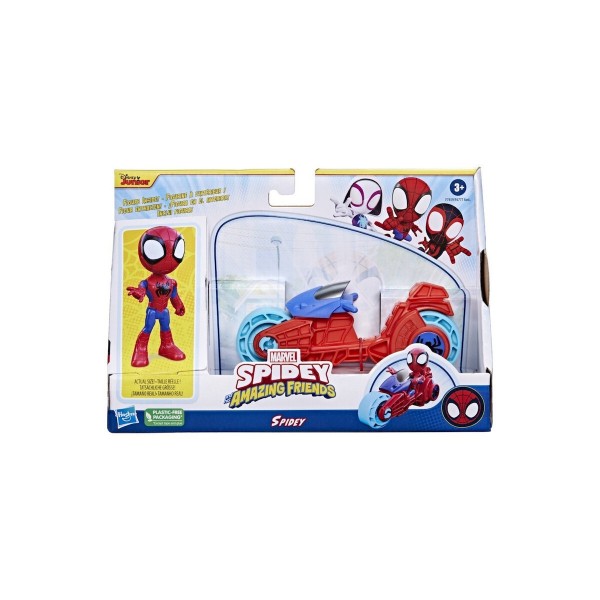SPIDEY AND FRIENDS SPIDEY MOTORCYCLE 