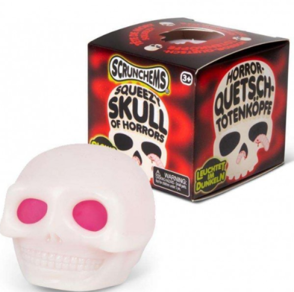SCRUNCHEMS SQUEEZY SKULL OF HORRORS-ΣΤΑΝΤ 12τεμ.