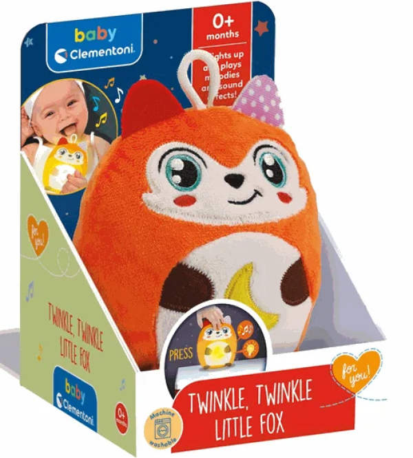 ΒΡΕΦ.ΠΑΙΧΝΙΔΙ TWINKIE TWINKIE ΑΛΕΠΟΥ  ΜΕ ΦΩΣ & ΗΧΟΥΣ (ΚΙΝΑ)