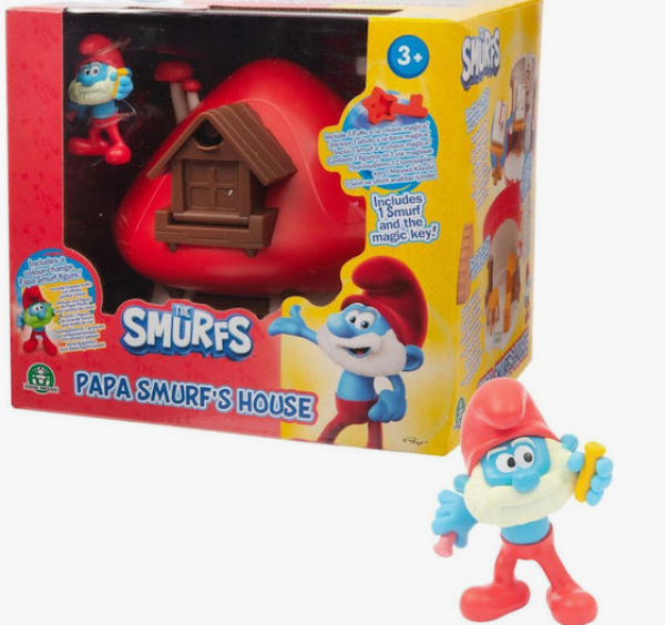 SMURFS ΜΑΓΙΚΟ ΣΠΙΤΙ ΠΑΠΑΣΤΡΟΥΜΦ (ΚΙΝΑ)