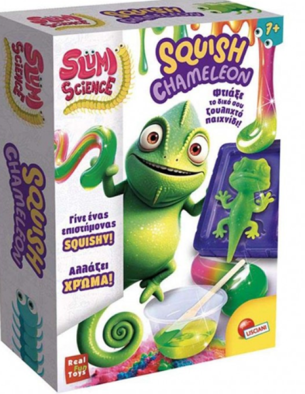 SLUMI SCIENCE POCKET SQUISH CAMALEONTE
