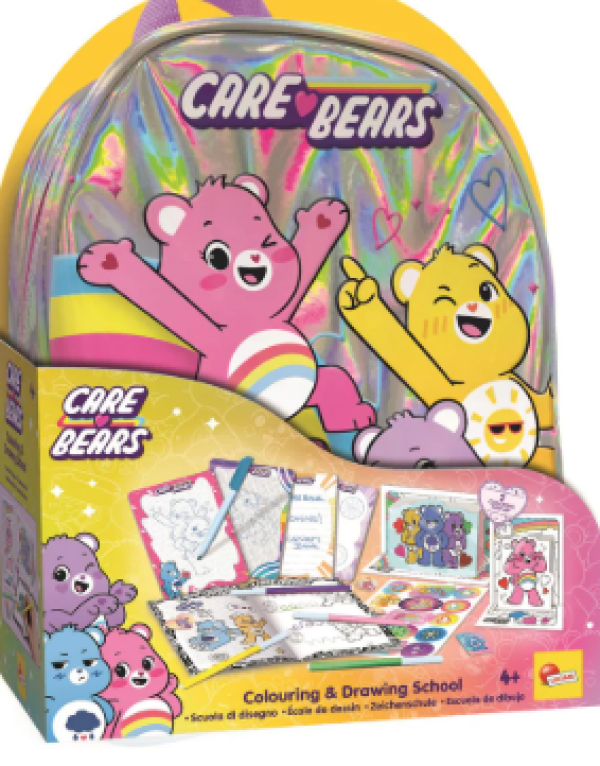 CARE BEARS DRAWING SCHOOL IN A BACKPACK