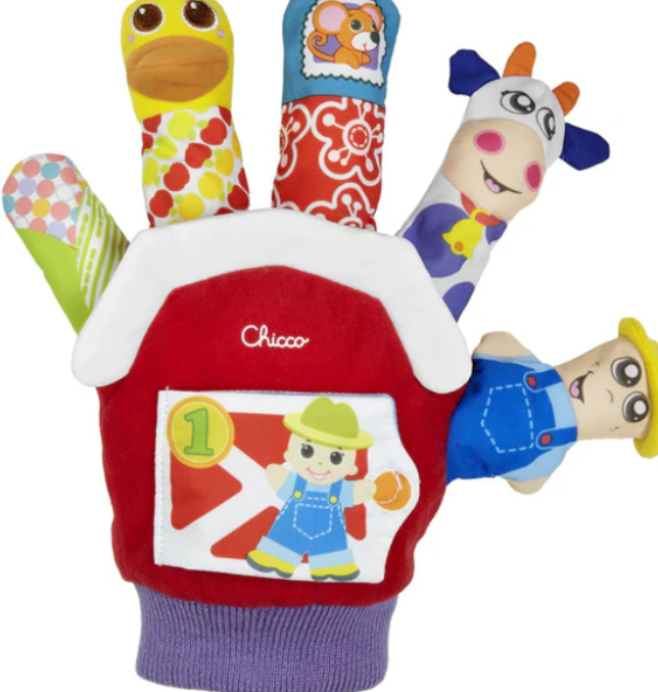 Chicco ΓΑΝΤΙ/ΔΑΧΤΥΛΟ ΜΑΡΙΟΝΕΤΕΣ (ΚΙΝΑ)