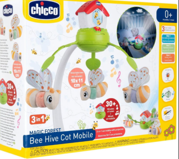 Chicco ΠΑΙΧΝΙΔΙ ΚΟΥΝΙΑΣ ΜΕΛΙΣΣΟΥΛΕΣ (ΚΙΝΑ)