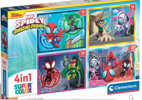 ΠΑΖΛ 4 ΣΕ 1 S.C. SPIDEY & ΟΙ ΑΠΙΘΑΝΟΙ ΦΙΛΟΙ ΤΟΥ (ΙΤΑΛΙΑ)