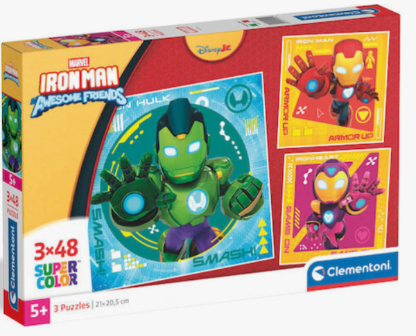 ΠΑΖΛ 3x48 S.C. IRON MAN AND HIS AWESOME FRIENDS (IΤΑΛΙΑ)