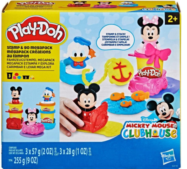PLAY-DOH DISNEY JR STAMP AND GO MEGAPACK (KINA)