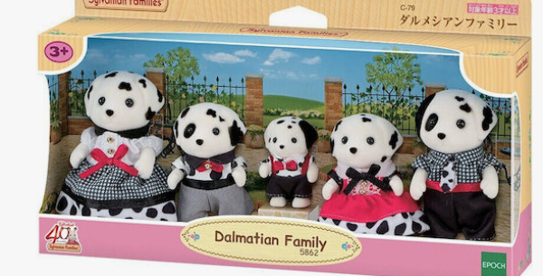 SYLVANIAN ΟΙΚΟΓΕΝΕΙΑ ΣΚΥΛΩΝ ΔΑΛΜΑΤΙΑΣ