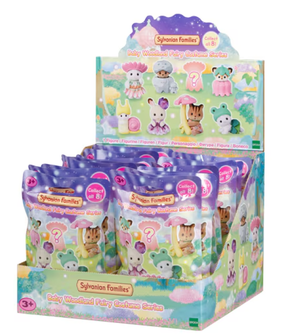 SYLVANIAN ΣΕΙΡΑ ΝΕΡΑΙΔΟΣΤΟΛΩΝ ΜΩΡΑ ΤΟΥ ΔΑΣΟΥΣ-ΣΤΑΝΤ 16 τεμ.