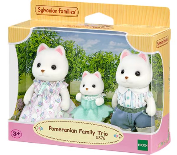 SYLVANIAN ΤΡΙΟ ΟΙΚΟΓΕΝΕΙΑΣ ΠΟΜΕΡΑΝΙΑΝ