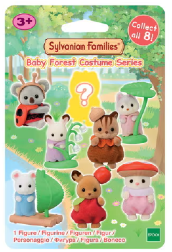 SYLVANIAN ΣΕΙΡΑ ΜΙΝΙ ΣΤΟΛΩΝ ΜΩΡΑ ΤΟΥ ΔΑΣΟΥΣ-ΣΤΑΝΤ 18τεμ.