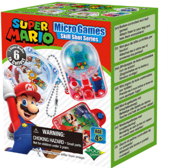 SUPER MARIO MICRO GAMES SKILL SHOT SERIES-ΣΤΑΝΤ 12 τεμ.
