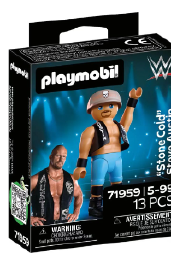 PLAYM-WWE STONE COLDSTEVE AUSTIN (MT)