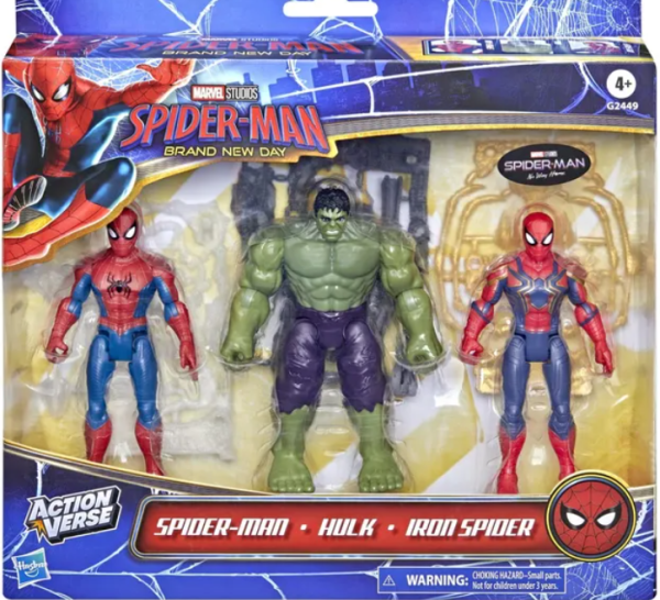 SPIDER-MAN ACTIONVERSE SPD HULK AND IRON SPIDER (BIETNAM)