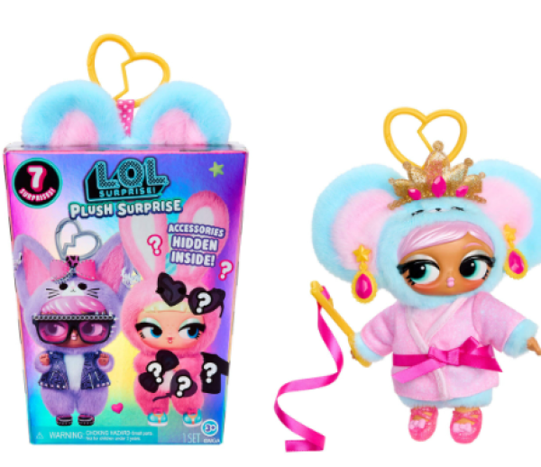 LOL SURPRISE PLUSH SURPRISE ΚΟΥΚΛΑ ASST.PDQ 6 (KINA)