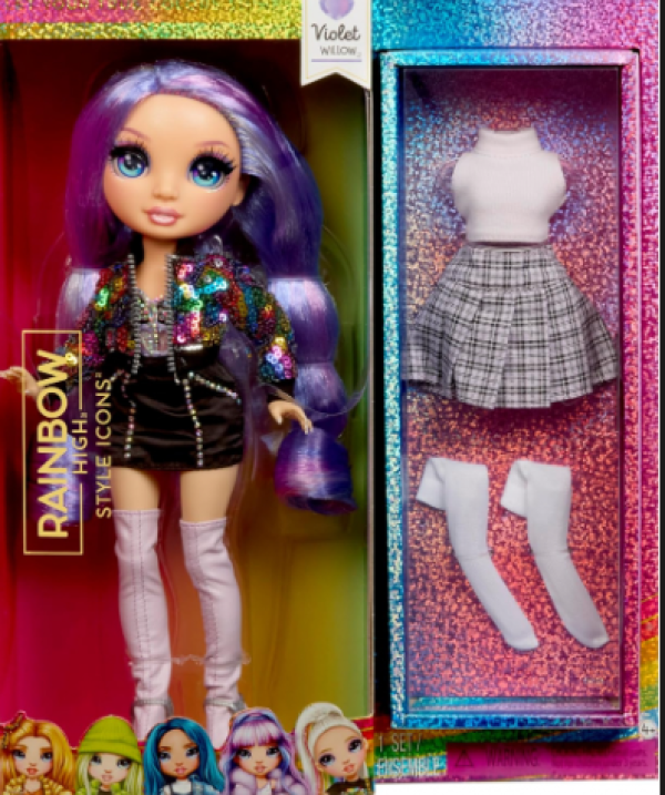 RAINBOW HIGH STYLE ICONS ΚΟΥΚΛΑ ΜΟΔΑΣ VIOLET (KINA)