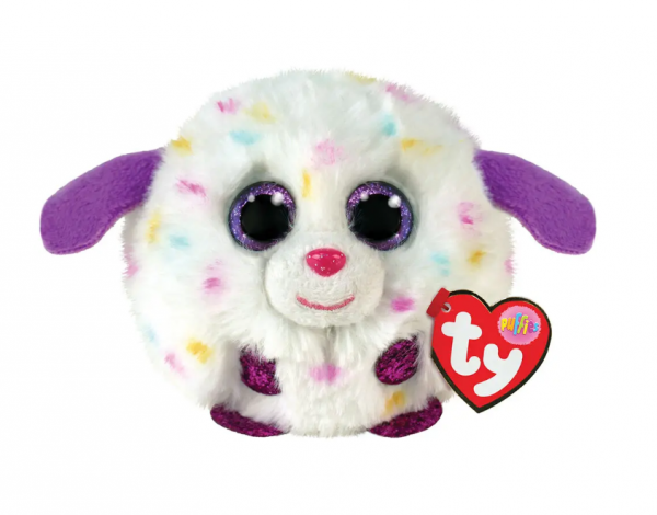 TY Beannie Balls Munchkin Χνουδωτό Σκυλάκι Λευκό