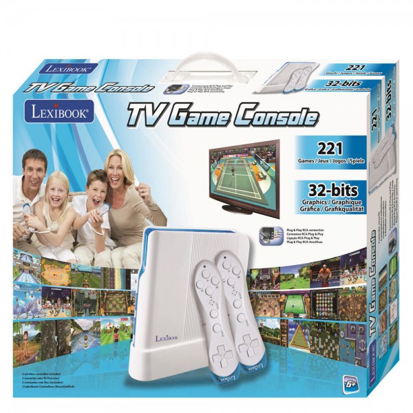 LEXIBOOK TV CONSOLE PLUG N PLAY MOTION 
