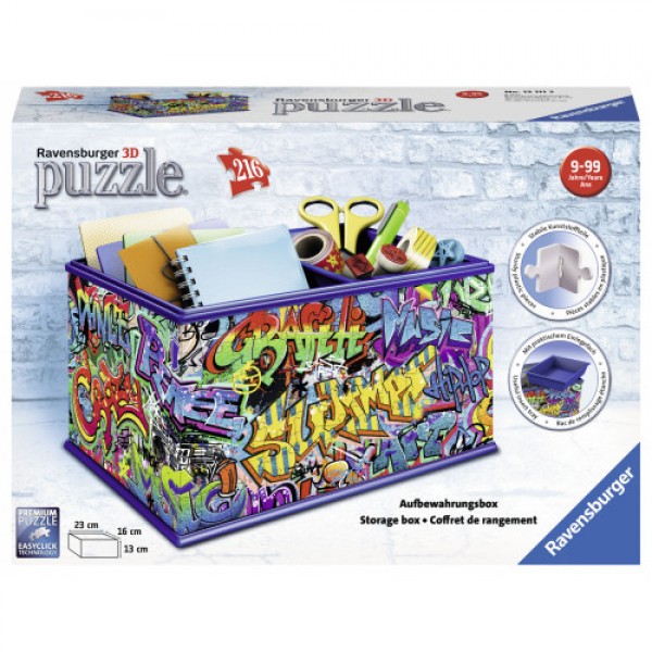 ΚΟΥΤΙ ΑΠΟΘΗΚΕΥΣΗΣ GRAFFITI-ΠΑΖΛ 3D 