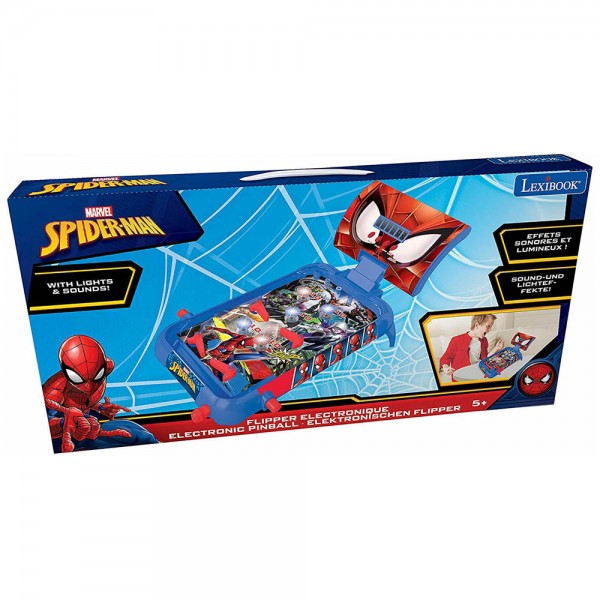 ΗΛΕΚΤΡΟΝΙΚΟ ΦΛΙΠΕΡ SPIDERMAN ME ΦΩΤΑ &ΗΧΟΥΣ