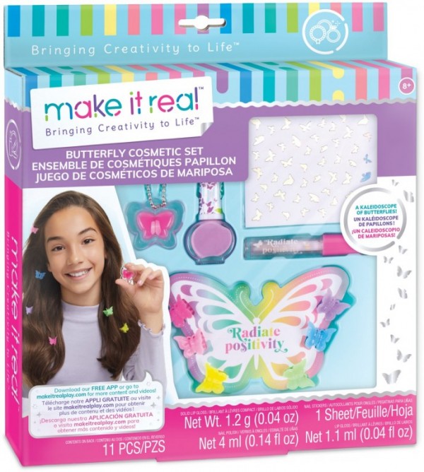 MAKE IT REAL BUTTERFLY DREAMS COSMETIC SET 