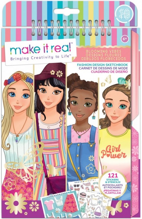 MAKE IT REAL FAS.DESIGN SKETCHBOOK BLOOMING VIBES