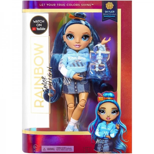 RAINBOW HIGH JUNIOR HIGH ΚΟΥΚΛΑ-3 ΣΧΕΔΙΑ ASST.1,2