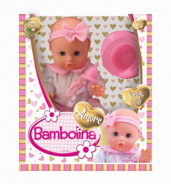 BAMBOLINA AMORE 33εκ.ΠΙΠΙ ΠΟΠΟ & ΓΙΟΓΙΟ
