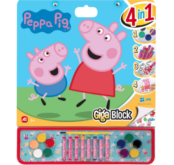 G.BLOCK PEPPA ,4ΣΕ1 ΣΕΤ ΖΩΓΡ/ΙΚΗΣ