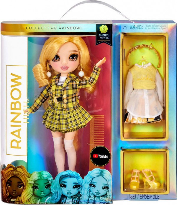RAINBOW HIGH ΚΟΥΚΛΑ - SHERYL MEYER (MARIGOLD)