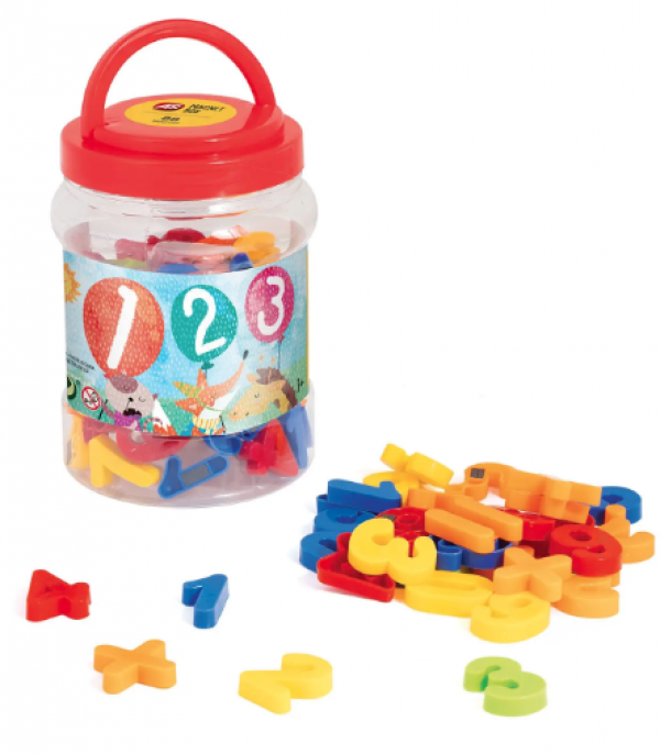 ΜΑΓΝΗΤΙΚΟΙ ΑΡΙΘΜΟΙ &ΣΥΜΒΟΛΑ - ΒΑΡΕΛΑΚΙ-88τμχ