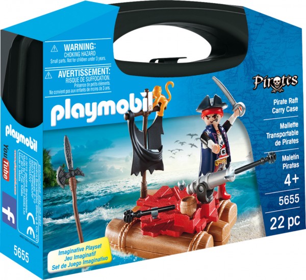 PLAYMOBIL- ΒΑΛΙΤΣΑΚΙ ΠΕΙΡΑΤΗΣ ΜΕ ΣΧΕΔΙΑ