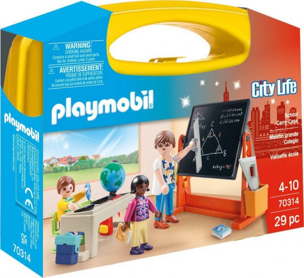 PLAYMOBIL- ΜΑΧΙ ΒΑΛΙΤΣΑΚΙ ΣΧΟΛΙΚΗ ΤΑΞΗ