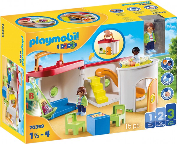 PLAYMOBIL- ΠΑΙΔΙΚΟΣ ΣΤΑΘΜΟΣ-ΒΑΛΙΤΣΑΚΙ