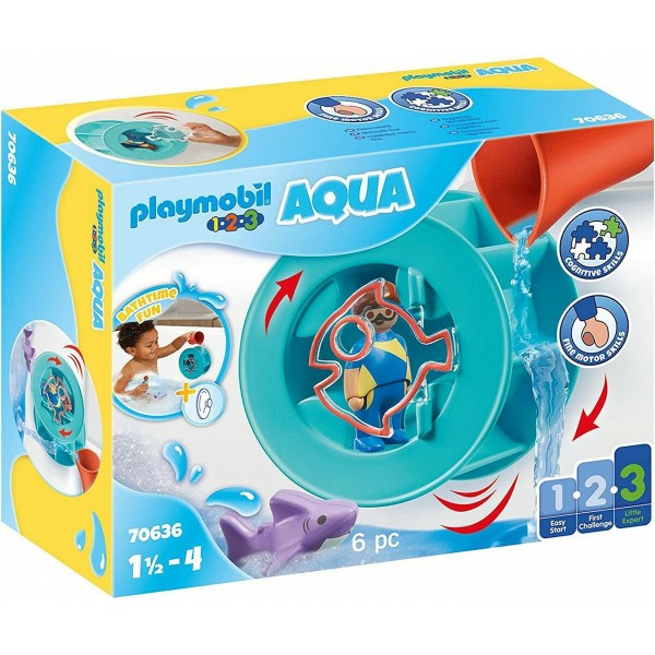 PLAYMOBIL- ΝΕΡΟΜΥΛΟΣ ΜΕ ΚΑΡΧΑΡΙΑΚΙ 